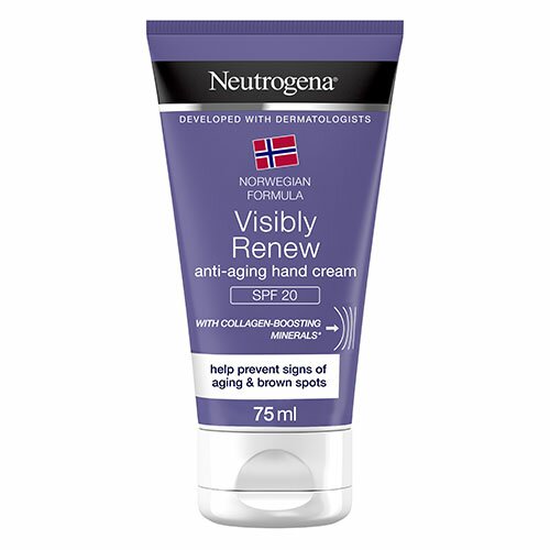 Neutrogena Visibly Renew Crema Mani Spf 25 Anti-Età 75 ml