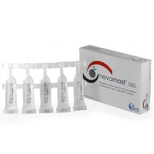 Nevamast gel trattamento topico delle lesioni cutanee 5 monodose 3 ml