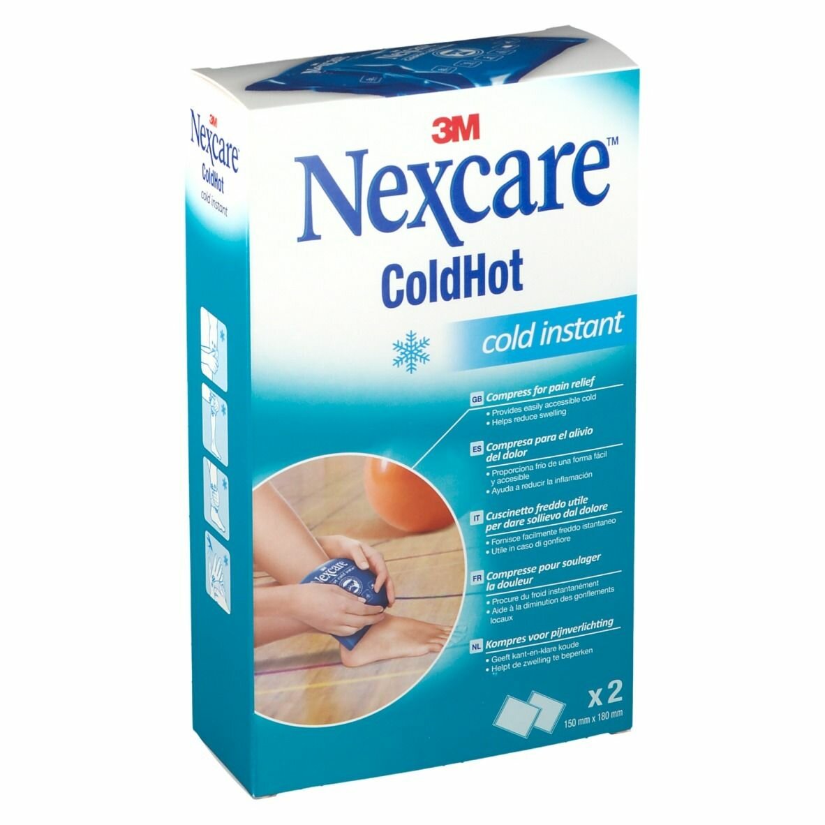 Nexcare coldhot cold instant ghiaccio istantaneo buble pack