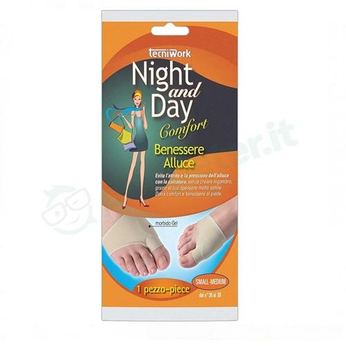 Night&day benessere alluce small medium 1 pezzi