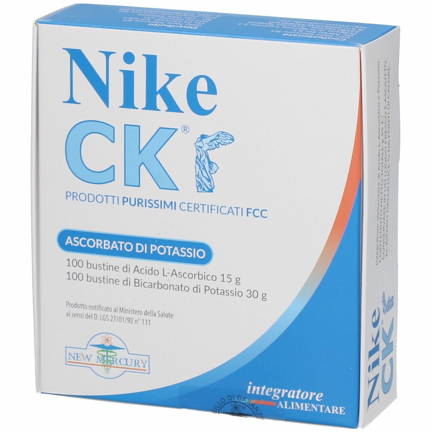 Nike ck ascorbato potassio 200 bustine
