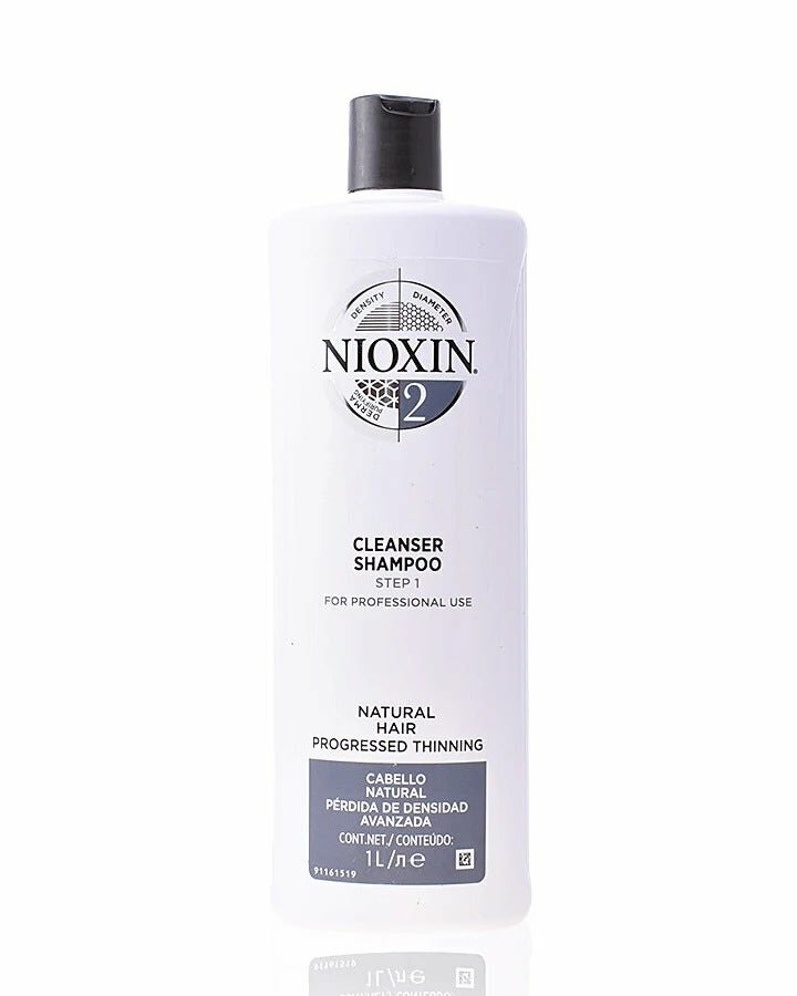 Nioxin sistema 2 cleanser shampoo capelli fini 1000ml