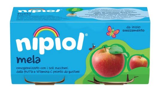 Nipiol omogeneizzato mela minipal6x80g