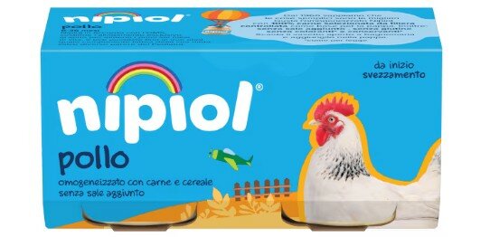 Nipiol omogeneizzato pollo 4x80g