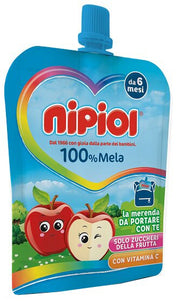 Nipiol purea pouch mela 85 g