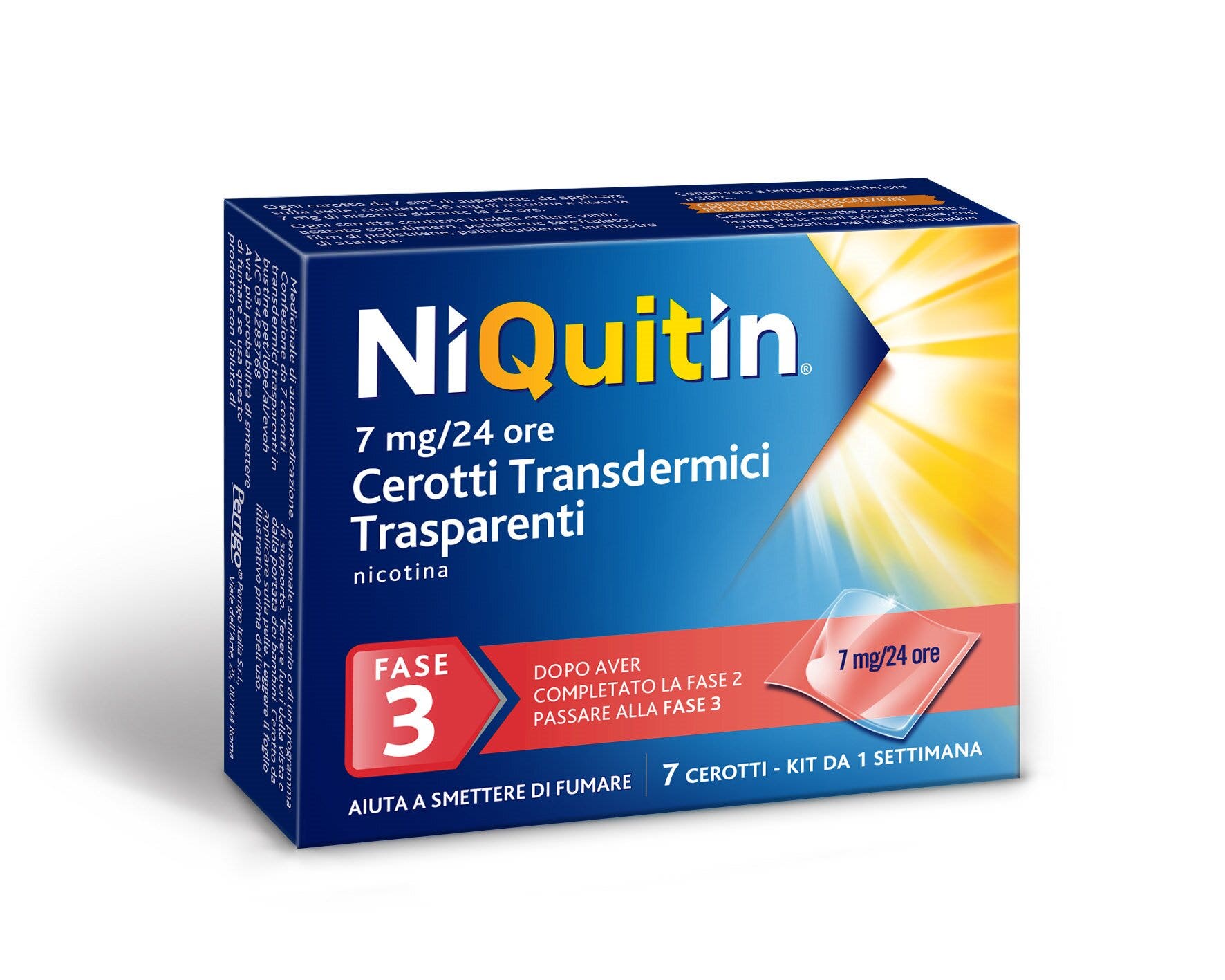 Niquitin 7cer transdermico 7mg/24h