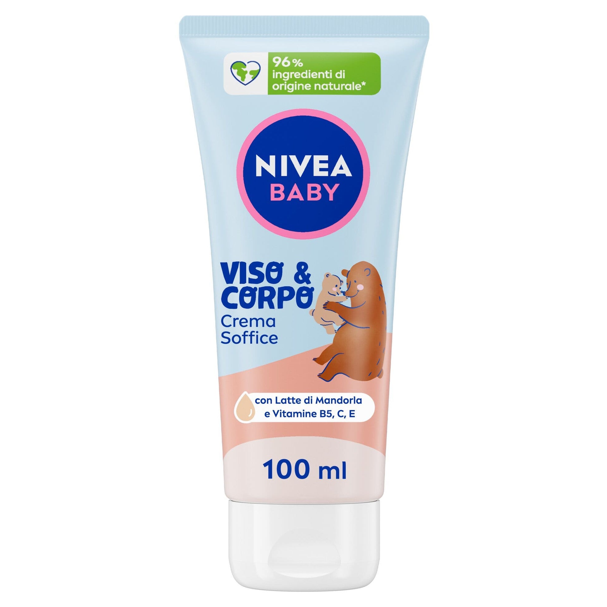 Nivea baby viso e corpo crema soffice 100ml