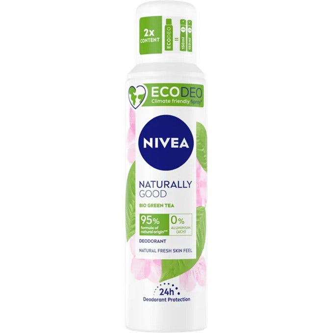 Nivea deo eco spray naturale tea ve