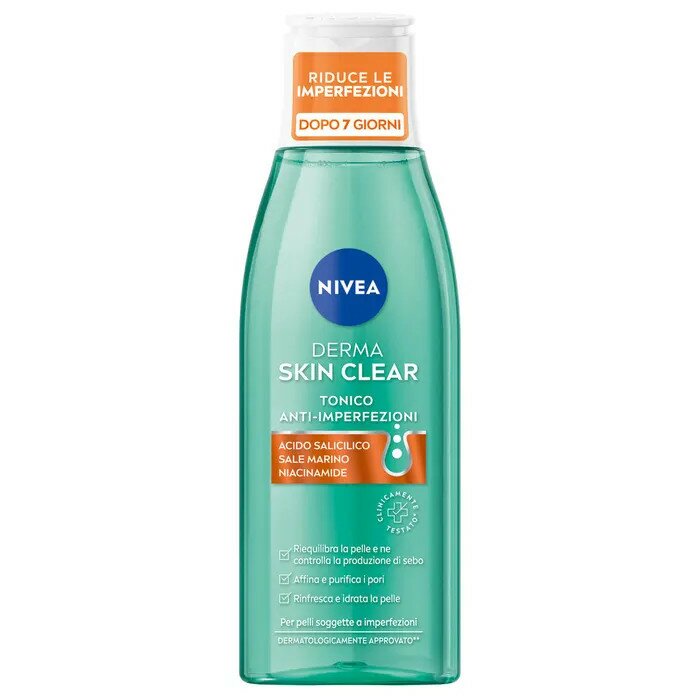 Nivea derma skin tonico 200 ml