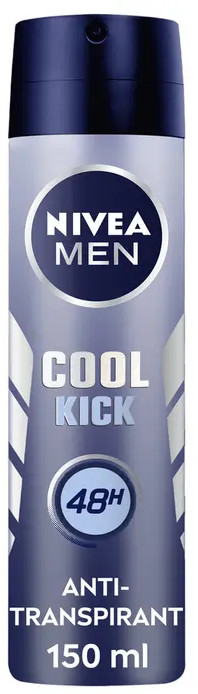Nivea Men Cool Kick Spray Deodorante Uomo 150ml