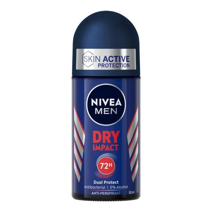 Nivea Men Dry Impact Plus Deodorante Roll-on 50 ml