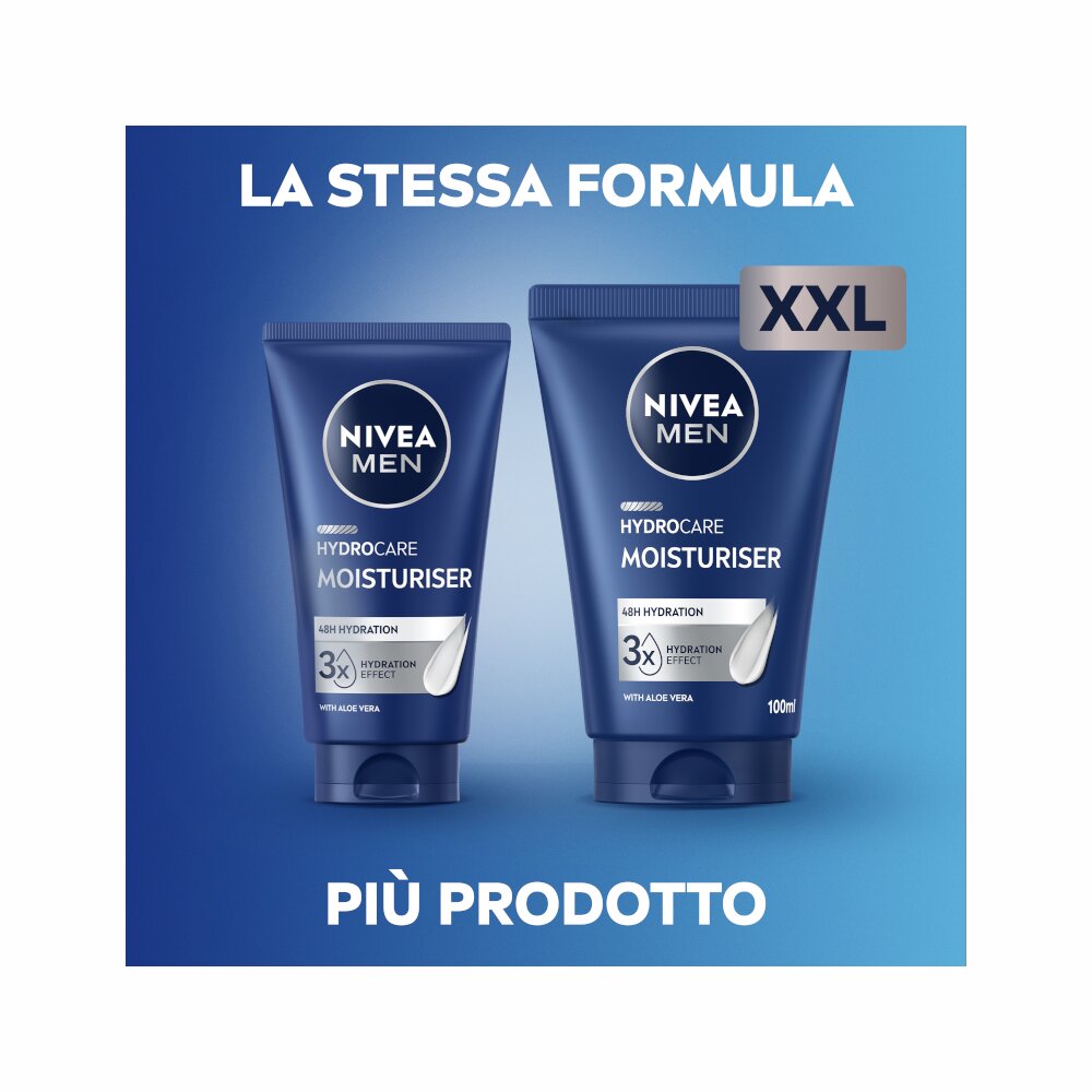 Nivea men hydrocare 48h crema idratante uomo xxl 100ml