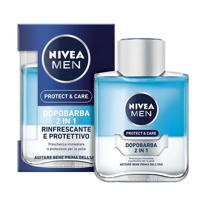 Nivea men protect & care dopobarba 2 in 1 100 ml