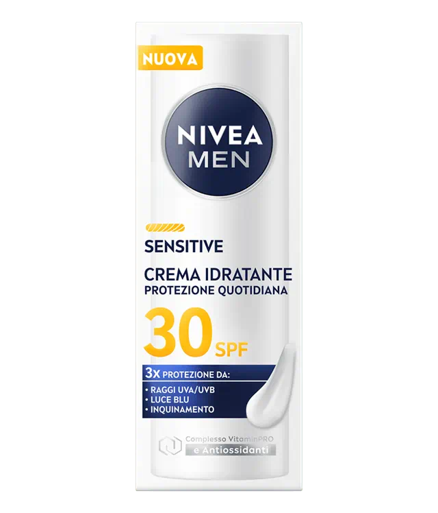 Nivea men sensitive crema idratante protezione quotidiana spf30 50ml
