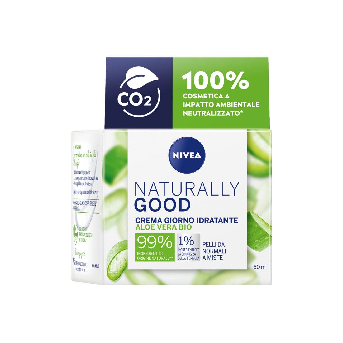 Nivea Naturally Good Crema Giorno Idratante 50 ml
