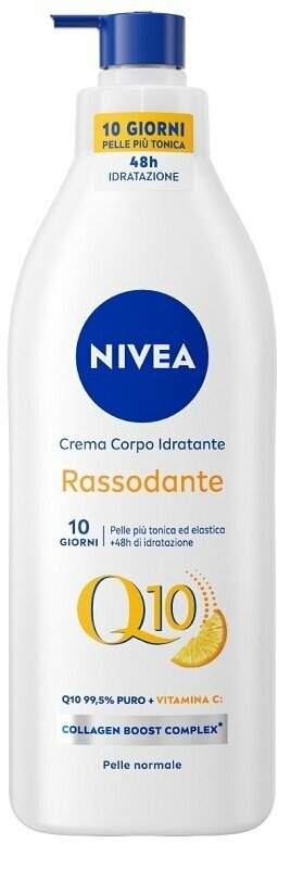 Nivea q10 body crema corpo idratante rassodante 400ml