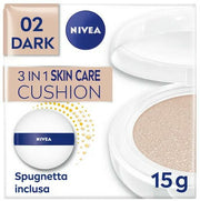 Nivea q10 plus anti-rughe 3 in 1 skin care cushion dark 15 ml