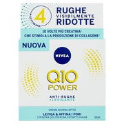 Nivea q10 power anti-rughe + levigante crema giorno spf15 50 ml