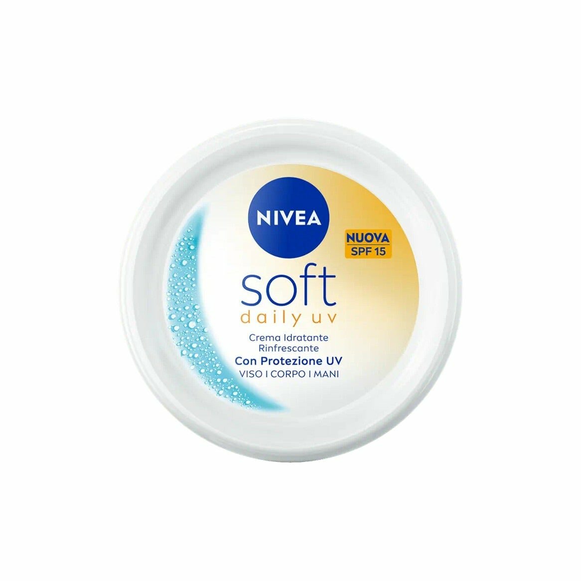 Nivea soft daily uv crema idratante rinfrescante spf15 100ml