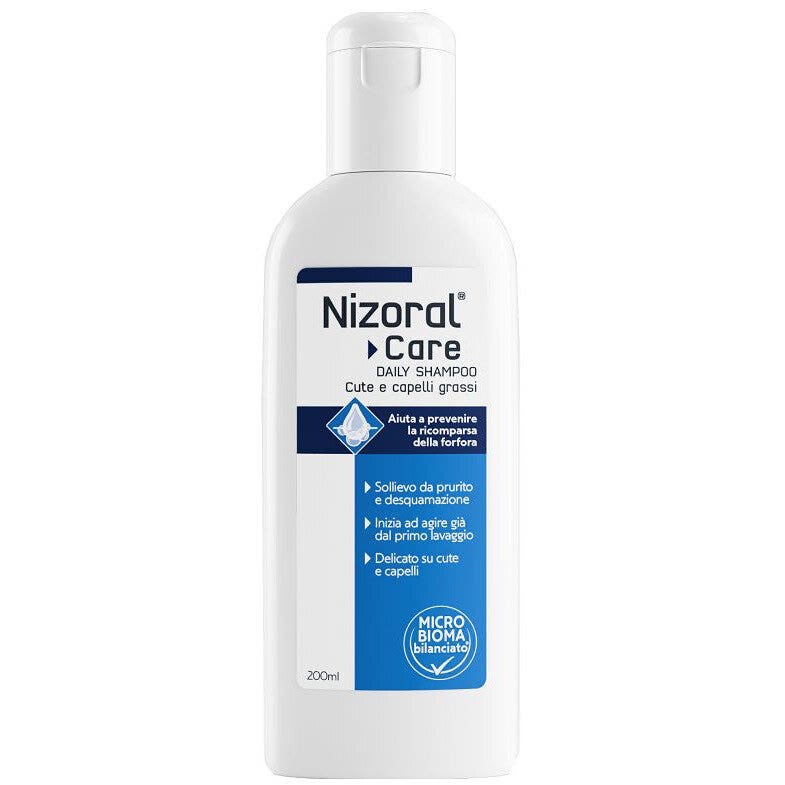 Nizoral care shampoo antiprurito quotidiano 200ml - sollievo e cura