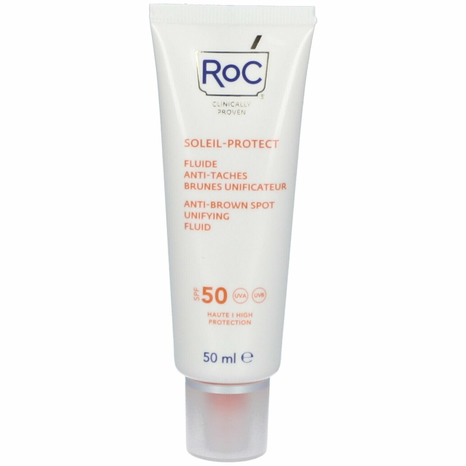 Roc flu soluzione viso spf 50+ a/mac