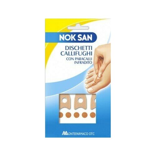 Nok san dischetti callifugo con infradito