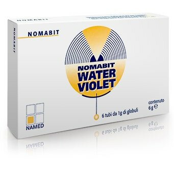 Nomabit Water Violet Fiori Di Bach Globuli 6 Tubi 6 g