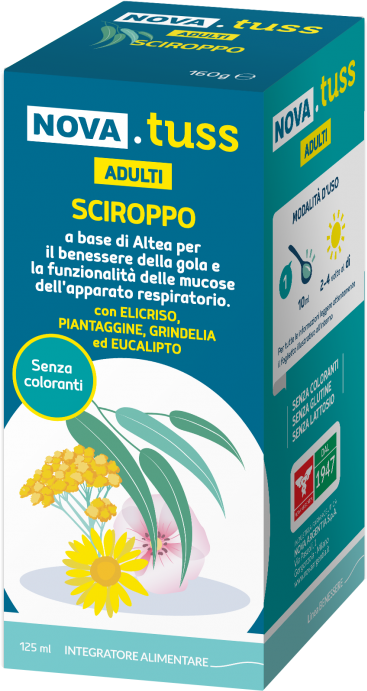 Nova tuss sciroppo adulti 160 g