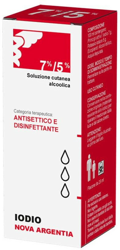 NovaArgentia Iodio soluzione cutanea alcoolica 30ml