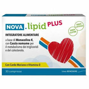 NovaLipid Plus, Integratore per il Colesterolo, 30 compresse