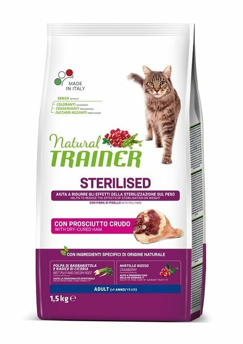 Nt cat special sterile dry-c ham 1,5kg