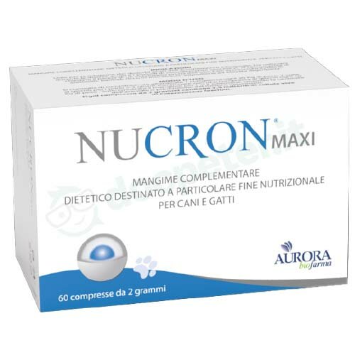 Nucron Maxi Mangime Complementare per Cani e Gatti 60 Compresse
