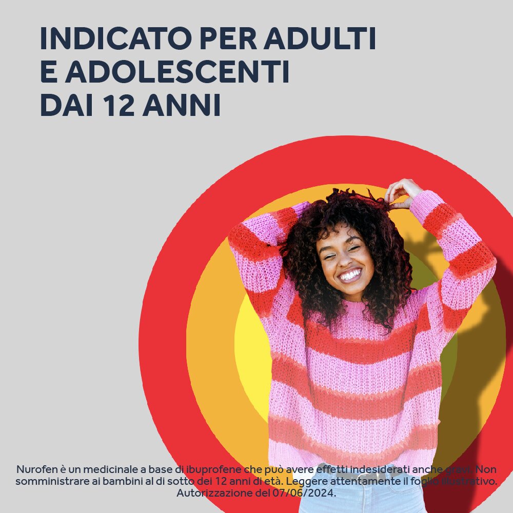 Nurofen 400 mg Ibuprofene Antidolorifico 12 Compresse rivestite