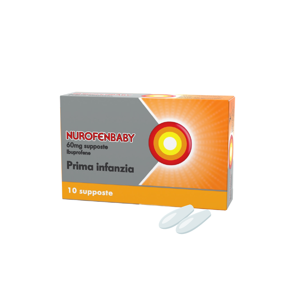 Nurofen Baby Prima Infanzia 60mg 10 Supposte