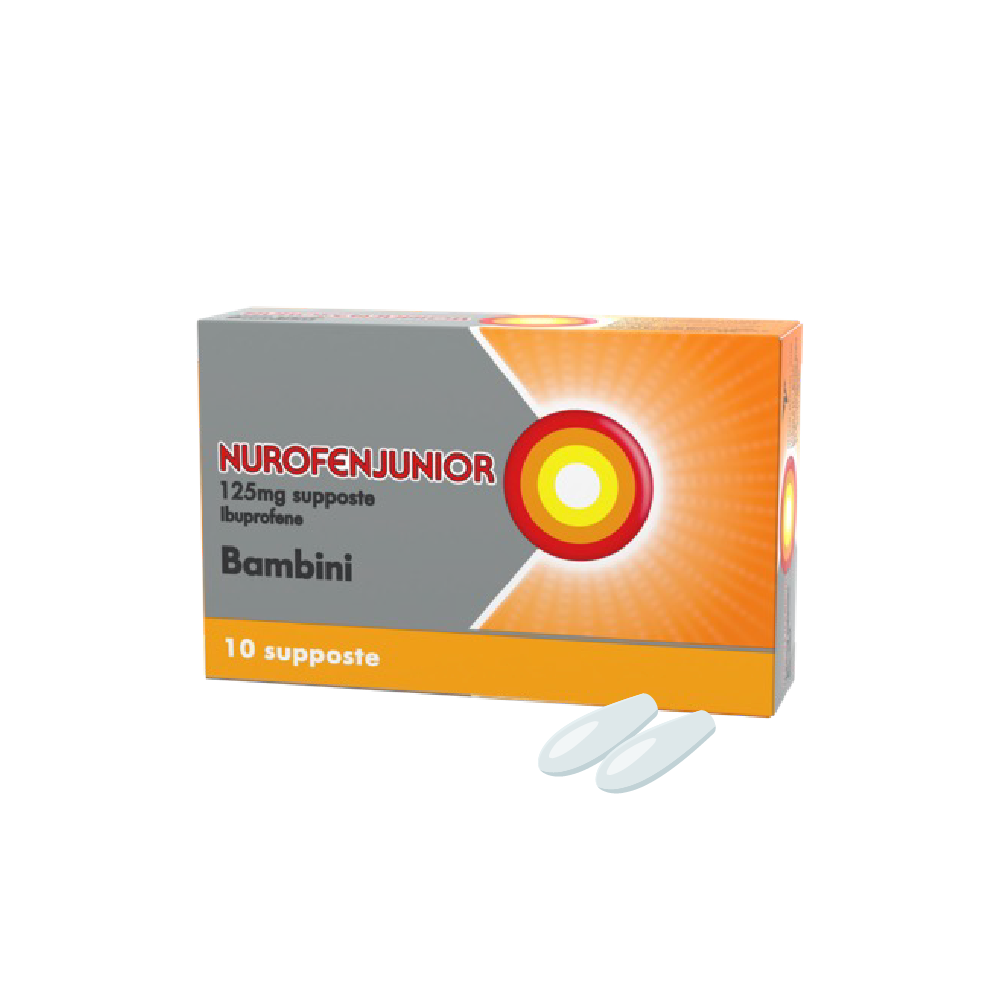 Nurofen Junior 125 mg 10 Supposte Bambini