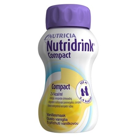 Nutridrink compact vaniglia 125 ml 4 pezzi