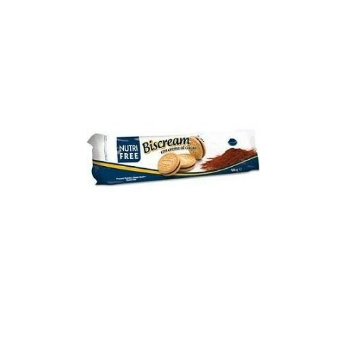 Nutrifree biscream con crema al cacao 125 g