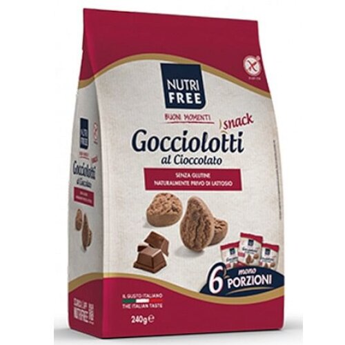 Nutrifree gocciolotti snack 40 g x 6