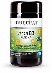 Nutriva vegan b3 fizz 30 compresse gusto arancia