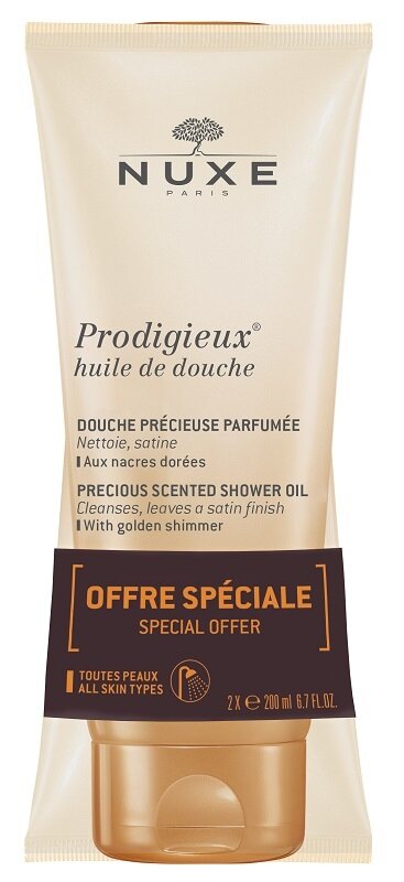 Nuxe duo olio doccia prodigieux 2x200 ml