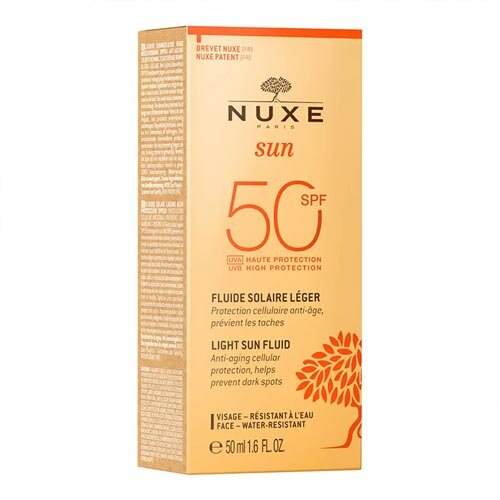 Nuxe sun fluido leggero alta protezione spf50 50 ml