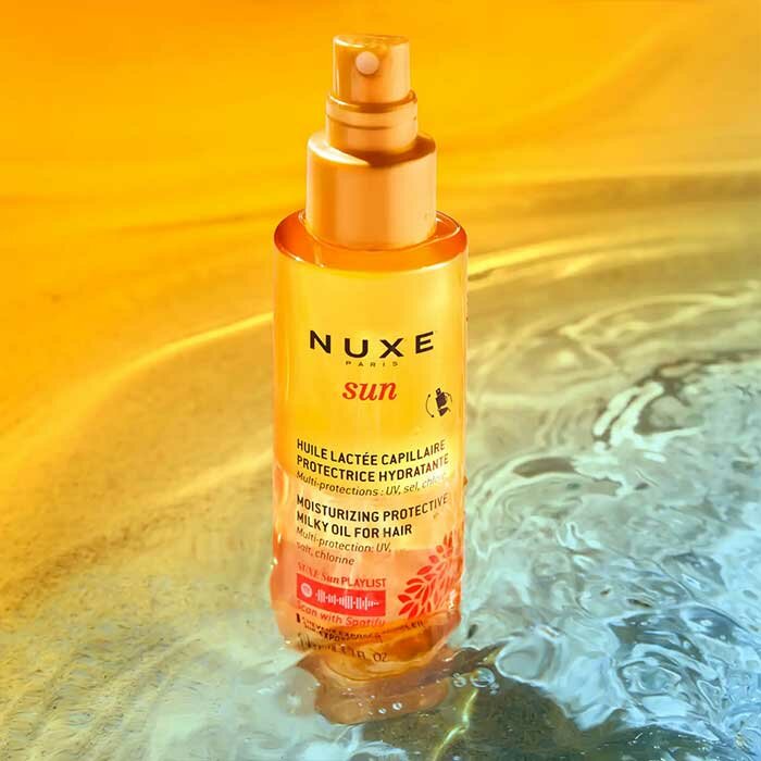 Nuxe Sun Olio Latte Per Capelli Protettivo Idratante 100 ml
