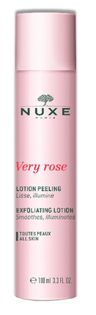 Nuxe very rose lotion peeling lozione esfoliante ed illuminnate 150 ml