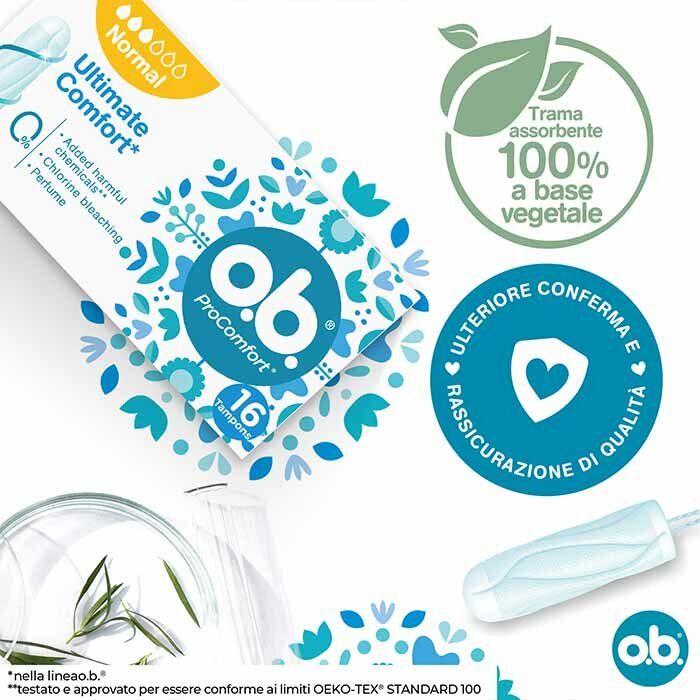 O.B. ProComfort Normal 16 Assorbenti Interni