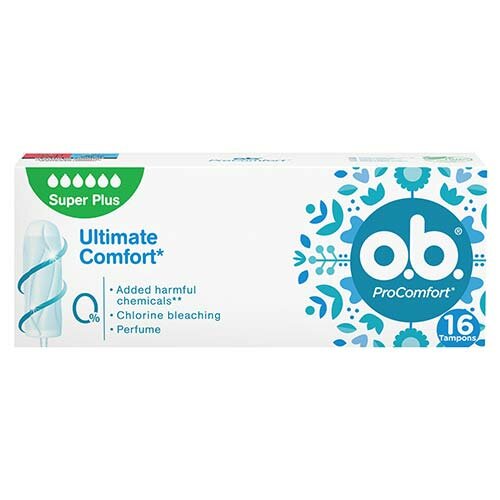 O.B. ProComfort Super Plus 16 Assorbenti Interni