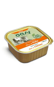Oasy delizioso patè ricco di pollo per cani adulti 150g