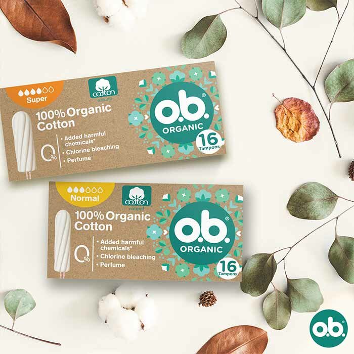 Ob Pro Comfort Organic Super Assorbenti Interni 16 pezzi