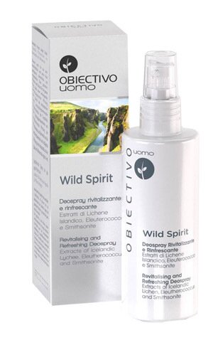 Obiectivo uomo wild spirit deo spray 100 ml