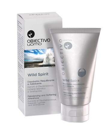Obiectivo uomo wild spirit emulsione dopobarba 75 ml