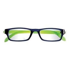 Occhiale premontato prontoleggo lumina blu verde +2,00